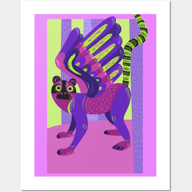 Alebriji art Wall Art by Gu-Gu Store